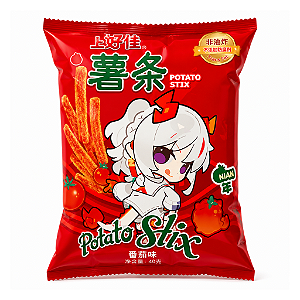 Salgadinho Oishi Potato Stix Sabor Tomate 40g