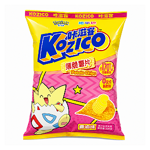 Salgadinho Kozico Batata Chips Sabor Manteiga 100g