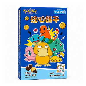 Bolacha Recheada Sabor Chocolate Pokémon 45g