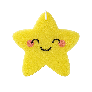 Esponja de Banho Estrela Sorriso - Allmini