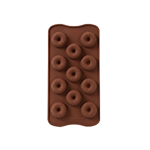 Forma de Silicone Mini Donuts