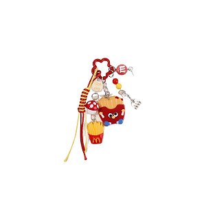 Chaveiro com Charms Batatinha Frita
