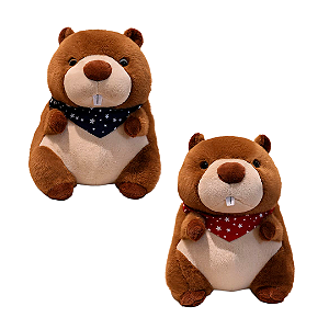Brinquedo de Pelúcia, Castor de Lenço