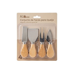 Conjunto de Facas para Queijo -Allmini