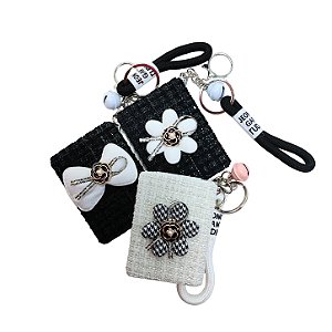 Espelho de Bolso Retangular Camélia Vintage - Allmini