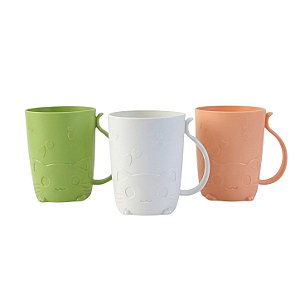 Caneca de Plástico Gatinho Love - Allmini