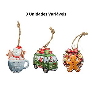 Enfeites de árvore de Natal