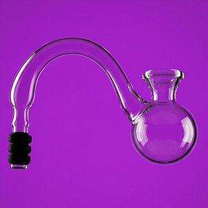 Domeless Funil Oil Bong Gancho borracha macho 11 mm