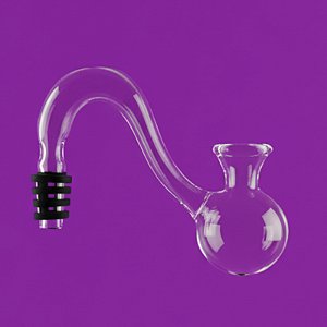 Domeless Funil Oil Bong Gancho borracha macho 14 mm