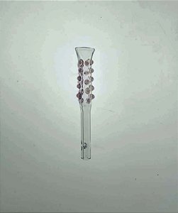 Piteira anti stress 6mm x 7cm rosa