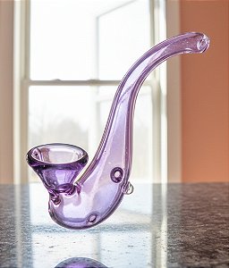 Sherlock pipe 11,5 cm lilás