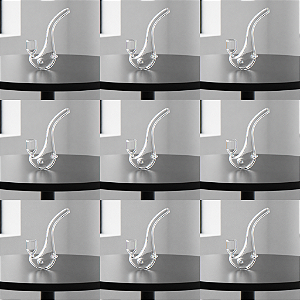 10 Pçs Sherlock pipe 7 cm transparente