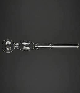 Oil pipe pezinhos 15cm bola 25mm furo 8mm Transparente