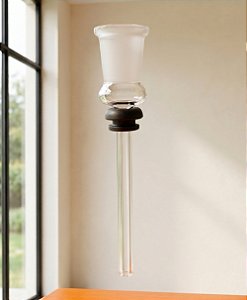 Downstem de 7 cm com boca 14 para bongs simples