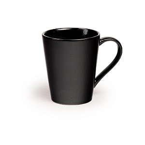 Caneca Tulipa Preta 250 ml