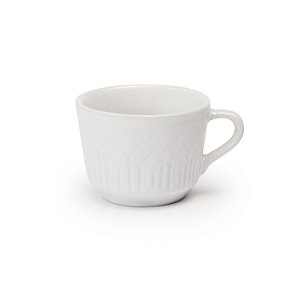 Xícara Chá Relevo Branca 90 ml