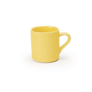 Xícara Café Canequinha Lisa Amarela 60 ml