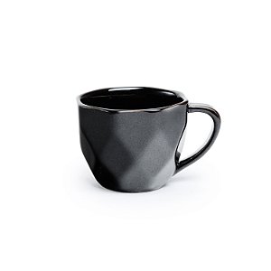 Xícara Café Prisma Preta 100 ml