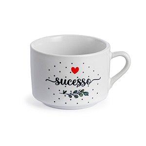 Xícara Chá Lisa Dizeres