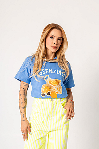 Tshirt Essenzial Sacola de Laranjas Óculos