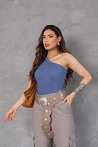 Regata Nula Manga Azul Etéreo