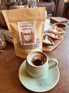 Chocolate 40% cacau para chocolate quente