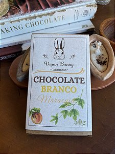 Chocolate branco  com maracujá 50g