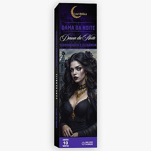 Incenso Natural Dama da Noite 0% Carvão Cxs C 10 Varetas