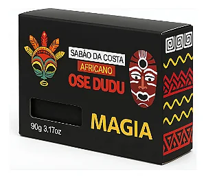 Sabão Da Costa Africano Ose Dudu (magia) 90g