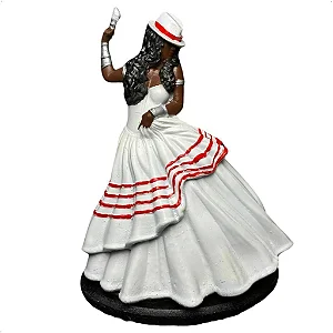 Maria Navalha Realista (B) - Resina - Umbanda Candomble