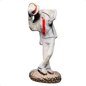 Mini Ze Pelintra (D) 10 cm - Resina - Umbanda Candomble