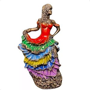 Pomba Gira Sete Saias - Gesso - Umbanda Candomble