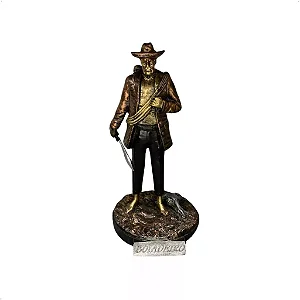 Imagem Boiadeiro 25cm Resina