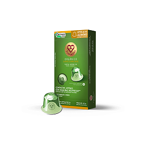 Orgânico Três Corações Compatível Nespresso Cápsulas Café Caixa 10 UN