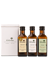 Kit Trio Azeites Família Zuccardi - Lata Branca