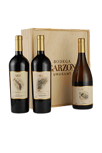 Kit Garzón Petit Clos Caixa Madeira
