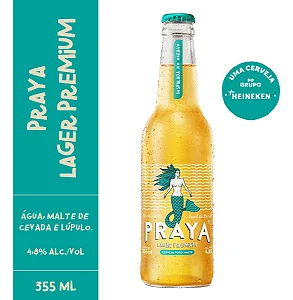 Cerveja Praya Lager 355 ml