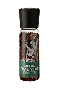Mix de Pimentas Com Moedor El Avión 160g