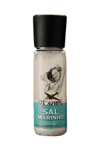 Sal Marinho Com Moedor El Avión 340g