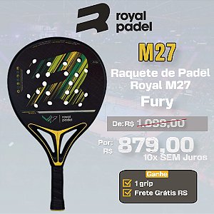 Raquete de Padel Royal M27 Fury