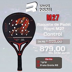 Raquete de Padel Royal M27 Control