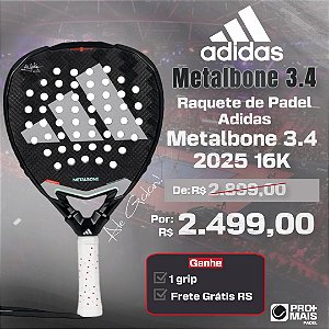 Raquete de Padel Adidas Metalbone 3.4 2025 Ale Galan