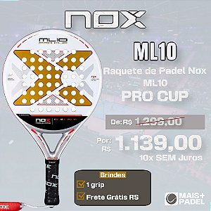 Raquete de Padel Nox ML10 2025 Lamperti