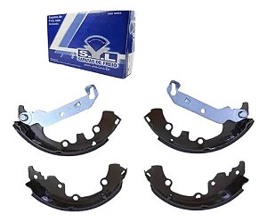 Sapata de Freio SYL 203102 - Ford Fiesta 1.4 / 1.6 (2002 a 2009)
