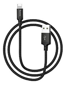 CABO 1M IPHONE - HOCO X14 - PRETO