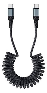 CABO ESPIRAL PD 20W ROCK USB-C