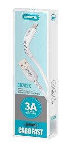 CABO KIMASTER FLEXÍVEL 3A LIGHTNING - CB702X