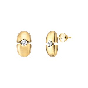 BRINCO DE OURO 18K ARG BR3099977 P. 0,89 TAM 1,2 CM