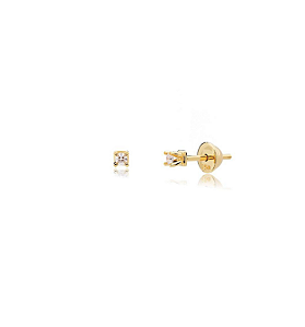 BRINCO DE OURO 18K COM DIAMANTES