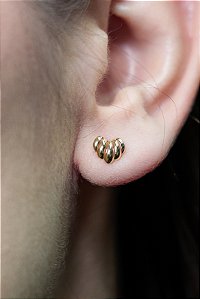 BRINCO CORAÇÃO OURO 18K